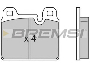 BREMSI BP2636 stabdžių trinkelių rinkinys, diskinis stabdys 
 Techninės priežiūros dalys -> Papildomas remontas
90135196302, 90135196311, 90135196313