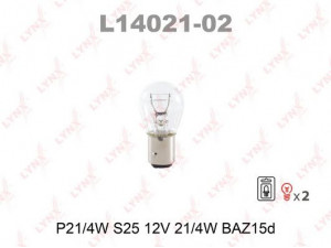 LYNXauto L14021-02 lemputė
3430003, 977710, N 102 510 01