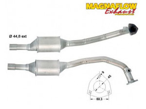 MAGNAFLOW 81868 katalizatoriaus keitiklis 
 Išmetimo sistema -> Katalizatoriaus keitiklis
46405225