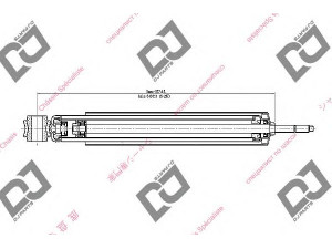 DJ PARTS DS1601HT amortizatorius 
 Pakaba -> Amortizatorius
4851136140