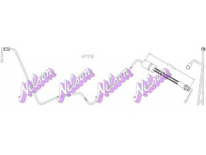 Brovex-Nelson H7118 stabdžių žarnelė 
 Stabdžių sistema -> Stabdžių žarnelės
1520321, 1671147, 6G912282AG, 6G912282AH