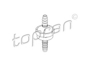 TOPRAN 112 283 valdymo vožtuvas, oro įsiurbimas 
 Variklis -> Oro tiekimas -> Kompresoriaus valdymas
058 905 291, 058 905 291K, 058 905 291