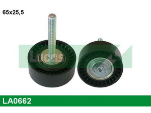 LUCAS ENGINE DRIVE LA0662 kreipiantysis skriemulys, V formos rumbuotas diržas 
 Diržinė pavara -> V formos rumbuotas diržas/komplektas -> Laisvasis/kreipiamasis skriemulys
51837960, 55222538