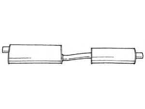 AKS DASIS SG25490 vidurinis duslintuvas