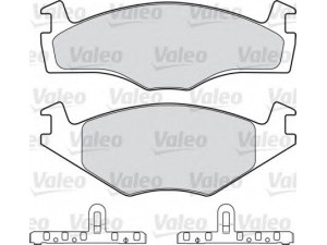 VALEO 598124 stabdžių trinkelių rinkinys, diskinis stabdys 
 Techninės priežiūros dalys -> Papildomas remontas
191698151G, 191698151L, 191698151B
