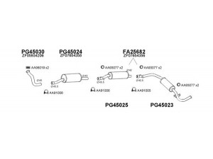 VENEPORTE 250402 išmetimo sistema 
 Išmetimo sistema -> Išmetimo sistema, visa