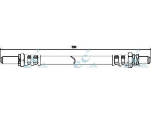 APEC braking HOS3072 stabdžių žarnelė 
 Stabdžių sistema -> Stabdžių žarnelės
1018615, 6643690, 92FB2282AE, 96FB2282BA