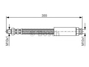 BOSCH 1 987 476 519 stabdžių žarnelė 
 Stabdžių sistema -> Stabdžių žarnelės
4806 29, 4806 74, 91 515 816, 4806 29