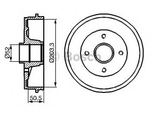 BOSCH 0 986 477 120 stabdžių būgnas 
 Stabdžių sistema -> Būgninis stabdys -> Stabdžių būgnas
43 20 225 46R, 60 01 547 703, 77 00 428 821