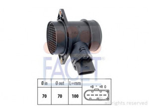 FACET 10.1212 oro masės jutiklis 
 Elektros įranga -> Jutikliai
06A 906 461 N, 06A 906 461 N