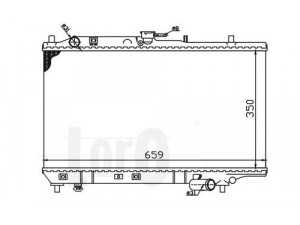 LORO 030-017-0004 radiatorius, variklio aušinimas 
 Aušinimo sistema -> Radiatorius/alyvos aušintuvas -> Radiatorius/dalys
BP2815200A, BP2815200B, BP2815200C
