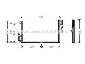 AVA QUALITY COOLING OL5268 kondensatorius, oro kondicionierius 
 Oro kondicionavimas -> Kondensatorius
1850026, 91144201, 91144201