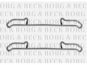 BORG & BECK BBK1137 priedų komplektas, diskinių stabdžių trinkelės 
 Stabdžių sistema -> Diskinis stabdys -> Stabdžių dalys/priedai