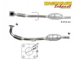 MAGNAFLOW 77006 katalizatoriaus keitiklis 
 Išmetimo sistema -> Katalizatoriaus keitiklis
6N0253058PX, 6N0253058PX