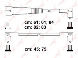 LYNXauto SPC8014 uždegimo laido komplektas 
 Kibirkšties / kaitinamasis uždegimas -> Uždegimo laidai/jungtys
701998031A