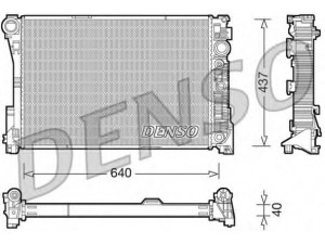DENSO DRM17046 radiatorius, variklio aušinimas 
 Aušinimo sistema -> Radiatorius/alyvos aušintuvas -> Radiatorius/dalys
2045000603