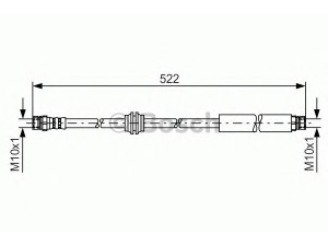 BOSCH 1 987 481 446 stabdžių žarnelė
2K0 611 775 C, 2K0 611 775 D, 2K0 611 775 P