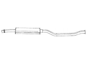 AKS DASIS SG20430 vidurinis duslintuvas