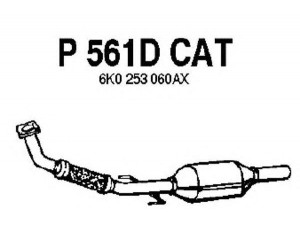 FENNO P561DCAT katalizatoriaus keitiklis 
 Išmetimo sistema -> Katalizatoriaus keitiklis
BM80173H, 6K0253060AX, 6K0253060HX