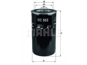 KNECHT OC 502 alyvos filtras 
 Techninės priežiūros dalys -> Techninės priežiūros intervalai
4C459N074AA, BG5X6731AA, 2992242