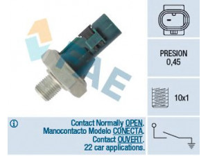 FAE 12571 alyvos slėgio jungiklis 
 Variklis -> Variklio elektra
06L919081