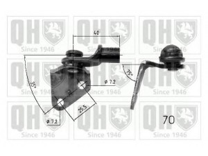 QUINTON HAZELL QTS840205 dujinė spyruoklė, bagažinė 
 Priedai -> Bagažinė/pakrovimo skyrius
68960-97202-000