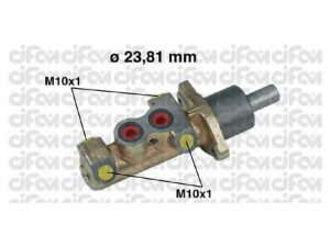 CIFAM 202-325 pagrindinis cilindras, stabdžiai 
 Stabdžių sistema -> Pagrindinis stabdžių cilindras
4601.K1, 9463378380, 9463378380