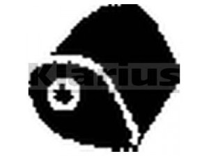 KLARIUS 420317 laikantysis rėmas, duslintuvas
52040219