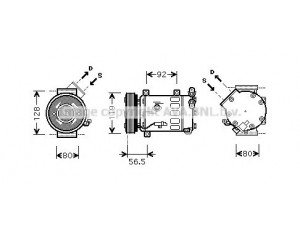 AVA QUALITY COOLING CNAK242 kompresorius, oro kondicionierius 
 Oro kondicionavimas -> Kompresorius/dalys
6453LX, 6453QL, 6453QN, 6453WN