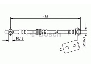 BOSCH 1 987 476 367 stabdžių žarnelė 
 Stabdžių sistema -> Stabdžių žarnelės
58812 26150, 58812 26250