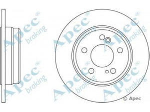 APEC braking DSK2587 stabdžių diskas 
 Dviratė transporto priemonės -> Stabdžių sistema -> Stabdžių diskai / priedai
2044230512