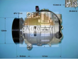 AUTO AIR GLOUCESTER 14-1456 kompresorius, oro kondicionierius 
 Oro kondicionavimas -> Kompresorius/dalys
4H0260805A, 4H0820805, 8E0260805BM
