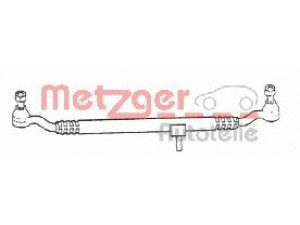 METZGER 56013205 strypo montavimas 
 Vairavimas -> Sujungimo trauklės surinkimas/dalys -> Sujungimo trauklės surinkimas
124 460 1205