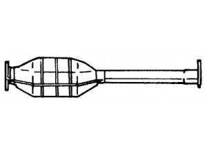AKS DASIS SG16302 katalizatoriaus keitiklis