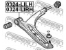 FEBEST 0324-LILH vikšro valdymo svirtis
51360-SX8-T00, 51360-SX8-T01