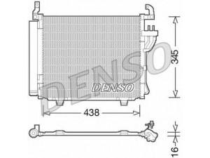 DENSO DCN41003 kondensatorius, oro kondicionierius 
 Oro kondicionavimas -> Kondensatorius
976060X200
