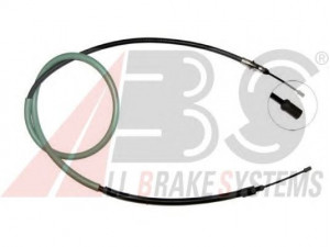 A.B.S. K17347 trosas, stovėjimo stabdys 
 Stabdžių sistema -> Valdymo svirtys/trosai
4745.W0, 4745.Z5, 9643731880