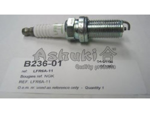 ASHUKI B236-01 uždegimo žvakė 
 Techninės priežiūros dalys -> Techninės priežiūros intervalai
90919-01235, 90919-T1004