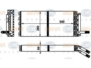 HELLA 8FH 351 394-001 šilumokaitis, salono šildymas 
 Šildymas / vėdinimas -> Šilumokaitis
004 835 10 01, A 004 835 10 01