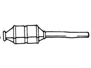 AKS DASIS SG12310 katalizatoriaus keitiklis