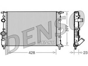 DENSO DRM23008 radiatorius, variklio aušinimas 
 Aušinimo sistema -> Radiatorius/alyvos aušintuvas -> Radiatorius/dalys
7700836301, 7700838134, 7701352603