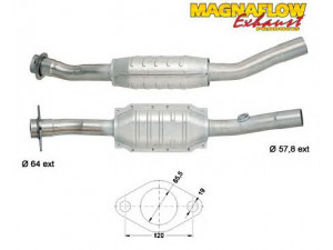 MAGNAFLOW 81604 katalizatoriaus keitiklis 
 Išmetimo sistema -> Katalizatoriaus keitiklis
4546608, 4546663, 5278476