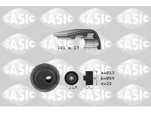 SASIC 1750016 paskirstymo diržo komplektas 
 Techninės priežiūros dalys -> Papildomas remontas
083128, 0831Q5, 083124, 0831Q5