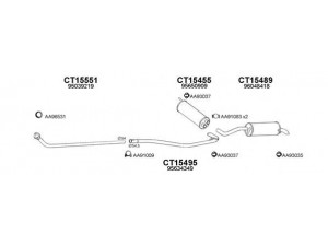 VENEPORTE 150239 išmetimo sistema 
 Išmetimo sistema -> Išmetimo sistema, visa