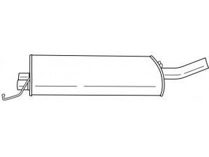 AKS DASIS SG35453 vidurinis duslintuvas