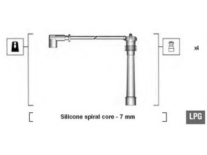 MAGNETI MARELLI 941095910629 uždegimo laido komplektas 
 Kibirkšties / kaitinamasis uždegimas -> Uždegimo laidai/jungtys
46425912