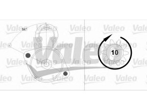 VALEO 458220 starteris 
 Elektros įranga -> Starterio sistema -> Starteris
059911023H, 059911023HX, 59911023H