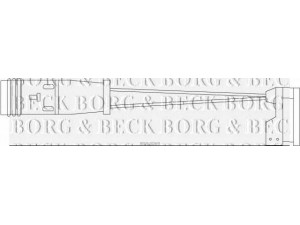 BORG & BECK BWL3069 įspėjimo kontaktas, stabdžių trinkelių susidėvėjimas
164 540 10 17, 220 540 15 17, 639 540 14 77