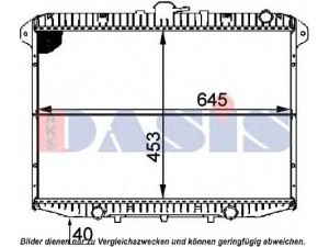 AKS DASIS 072310N radiatorius, variklio aušinimas
214107F300