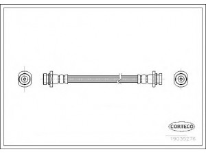 CORTECO 19035276 stabdžių žarnelė 
 Stabdžių sistema -> Stabdžių žarnelės
71742815, 51570-62J00, 51570-79J00